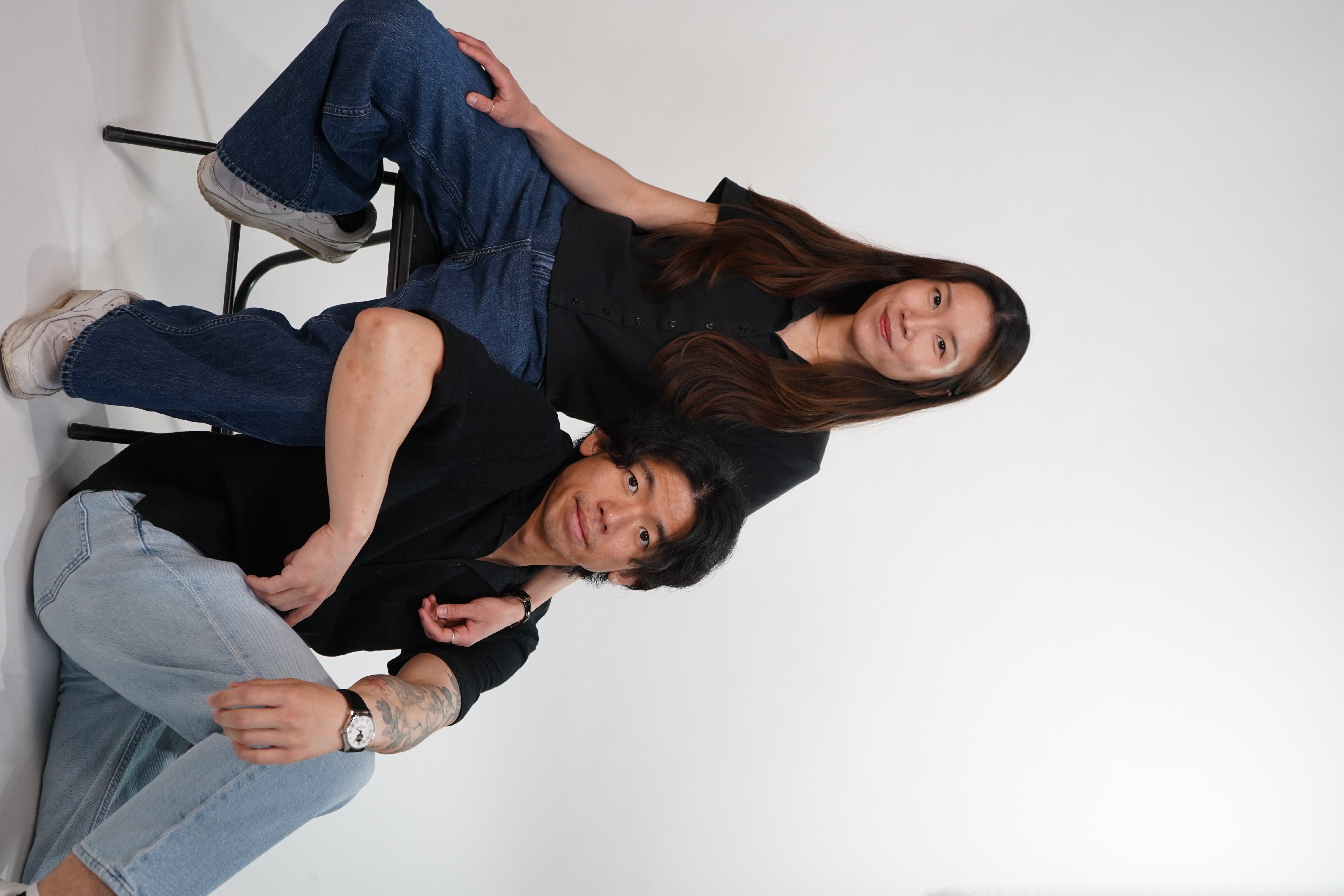 Self-portrait studio session at Memento Studios Burlington