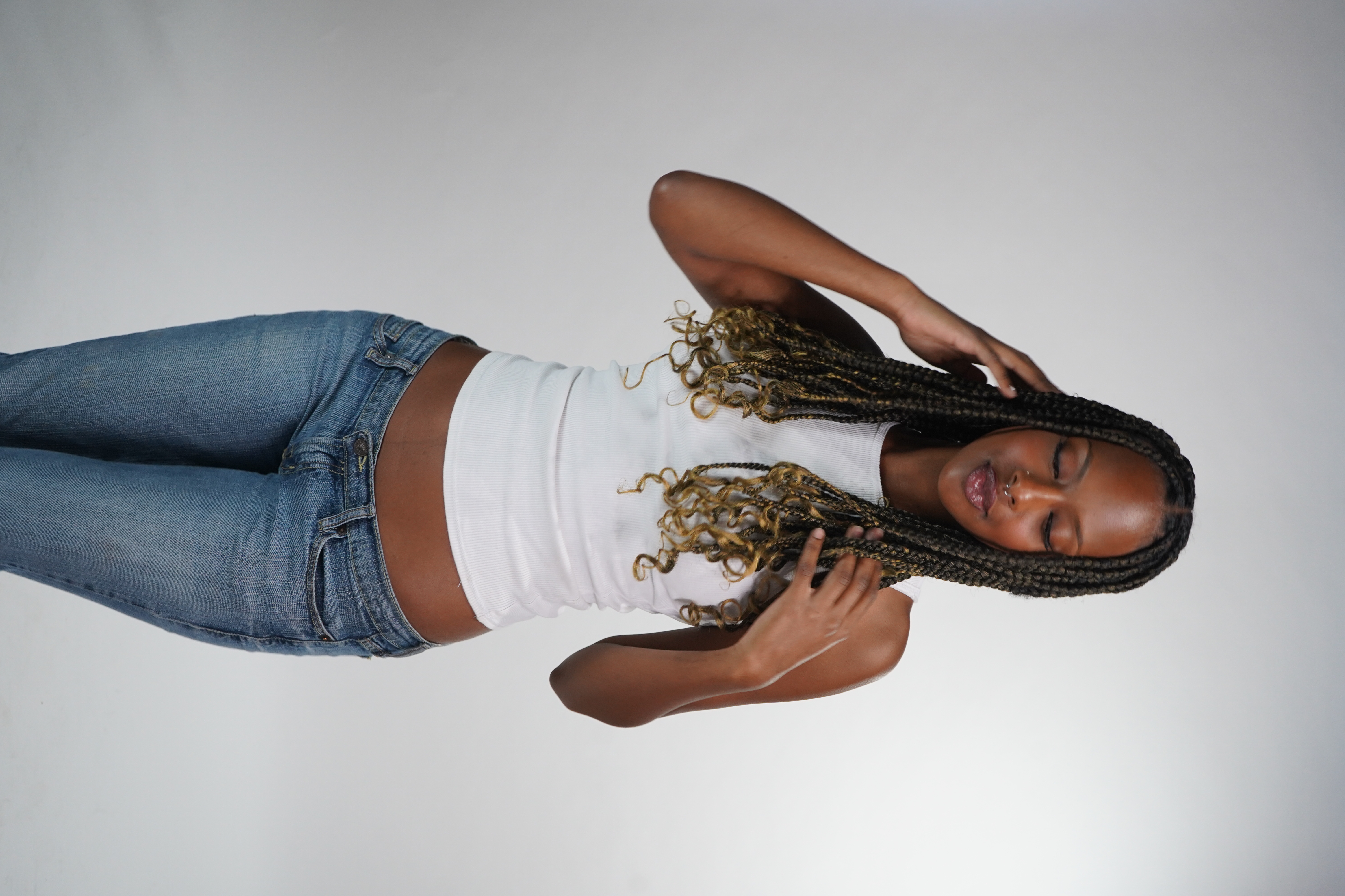 Professional self-portrait studio session in Burlington Ontario
